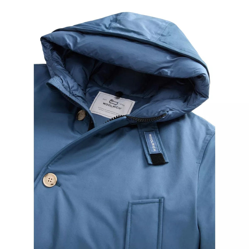 WOOLRICH Woolrich Arctic Parka Van Ramar Cloth Blauwgrijs - Match Laren