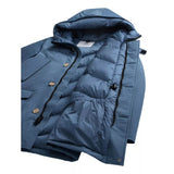 WOOLRICH Woolrich Arctic Parka Van Ramar Cloth Blauwgrijs - Match Laren