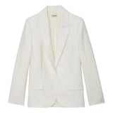 ZADIG & VOLTAIRE M BLAZER 38 / WIT Zadig Et Voltaire Vow Blazer Wit - Match Laren