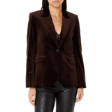 ZADIG & VOLTAIRE M BLAZER Zadig & Voltaire Blazer Vaska Velvet Donkerbruin - Match Laren