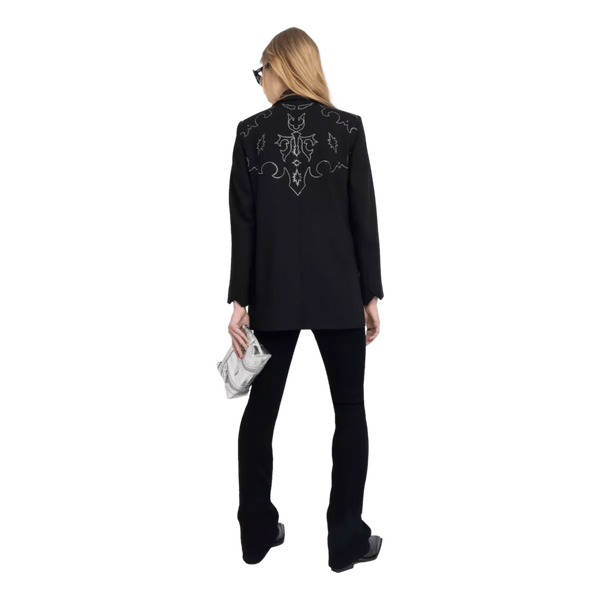 ZADIG & VOLTAIRE M BLAZER Zadig & Voltaire Viva Blazer Zwart - Match Laren
