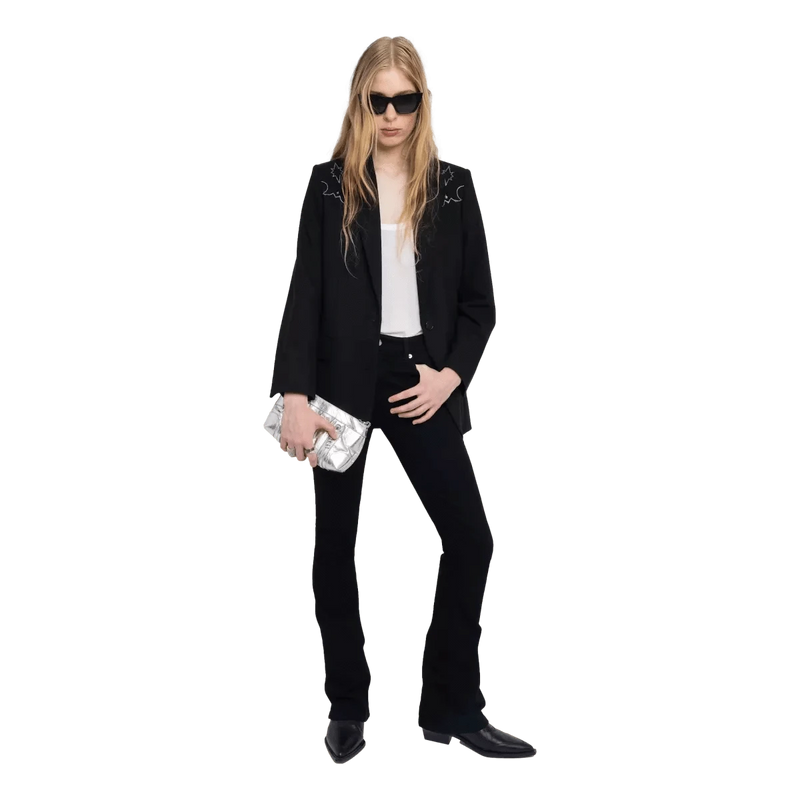 ZADIG & VOLTAIRE M BLAZER Zadig & Voltaire Viva Blazer Zwart - Match Laren