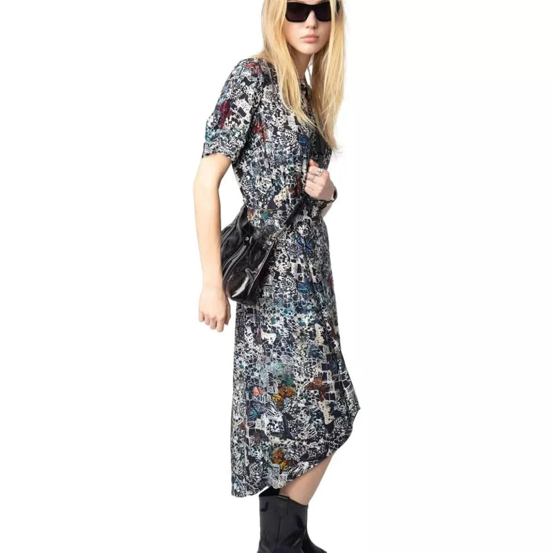 ZADIG & VOLTAIRE M JURK Zadig & Voltaire Rimaz vlinders jurk - Match Laren