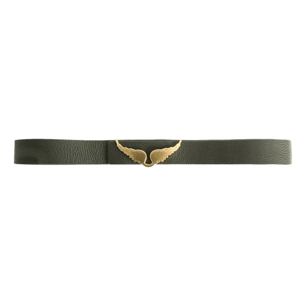 ZADIG & VOLTAIRE M RIEM 1 / ARMY COMBI Zadig & Voltaire Rock Riem Omkeerbaar - Match Laren