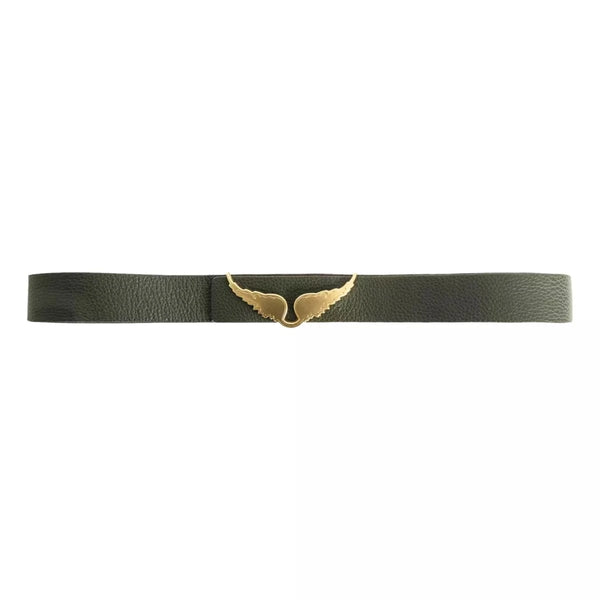 ZADIG & VOLTAIRE M RIEM 1 / ZWART Zadig & Voltaire Rock Reversible Riem - Match Laren