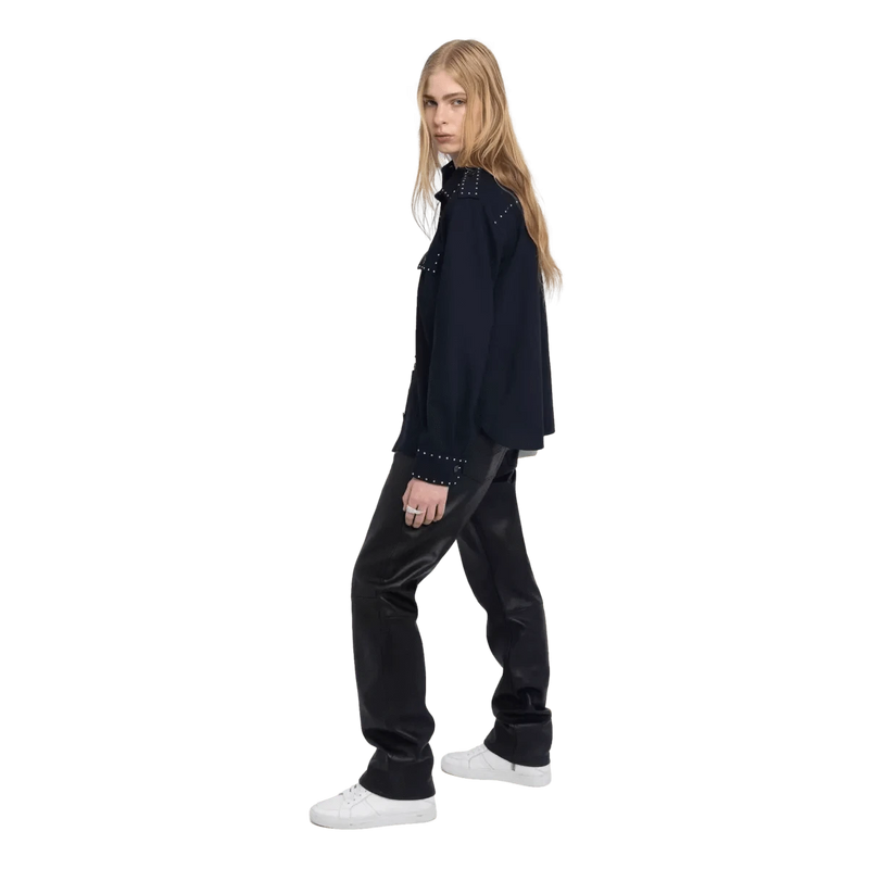 ZADIG & VOLTAIRE M SHIRT Zadig & Voltaire Taskam Jasje Marine - Match Laren