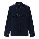 ZADIG & VOLTAIRE M SHIRT Zadig & Voltaire Taskam Jasje Marine - Match Laren