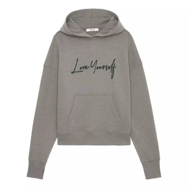 ZADIG & VOLTAIRE M SWEATER XS / OLIJF Zadig & Voltaire Mia Love Yourself Diamanté Sweater Olijf - Match Laren
