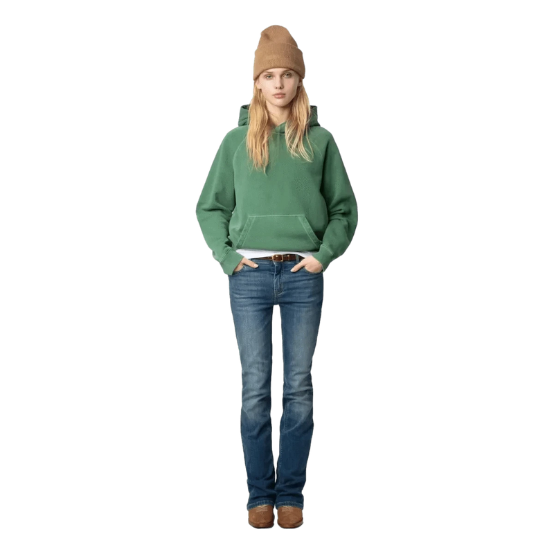 ZADIG & VOLTAIRE M SWEATER Zadig & Voltaire Georgy Hoodie Groen - Match Laren