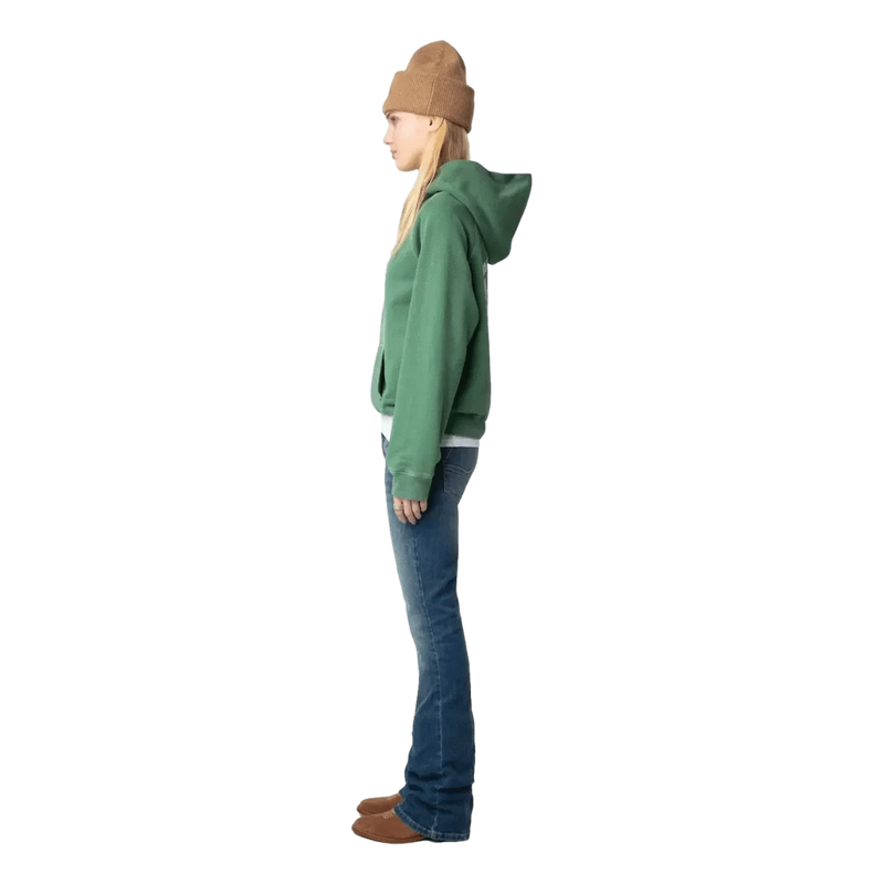 ZADIG & VOLTAIRE M SWEATER Zadig & Voltaire Georgy Hoodie Groen - Match Laren