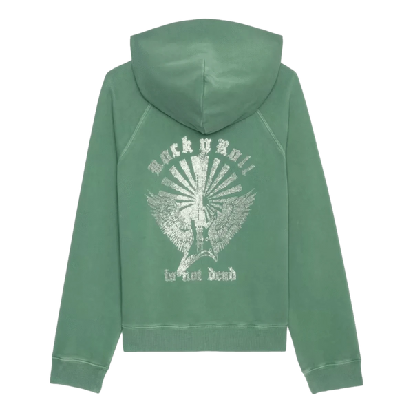 ZADIG & VOLTAIRE M SWEATER Zadig & Voltaire Georgy Hoodie Groen - Match Laren
