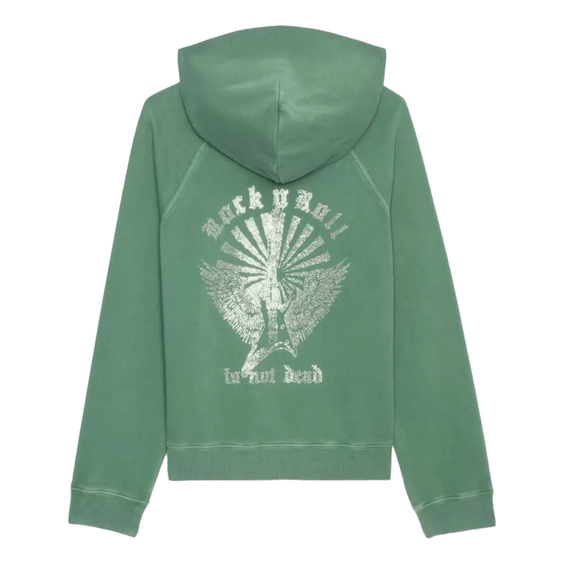 ZADIG & VOLTAIRE M SWEATER Zadig & Voltaire Georgy Hoodie Groen - Match Laren