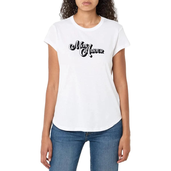 ZADIG & VOLTAIRE M T-SHIRT S / WIT COMBI Zadig & Voltaire Shirt Mon Amour - Match Laren