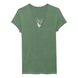 ZADIG & VOLTAIRE M T-SHIRT XS / GROEN Zadig & Voltaire Fallen Angel Visnet T-Shirt Groen - Match Laren