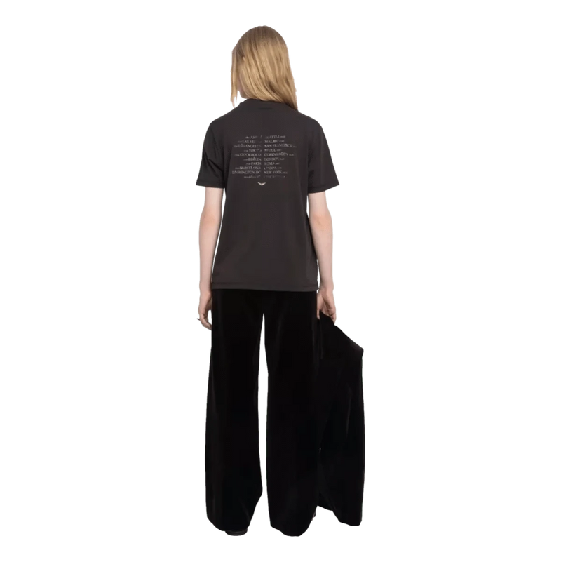 ZADIG & VOLTAIRE M T-SHIRT Zadig & Voltaire Edwin T-Shirt Donkerbruin - Match Laren