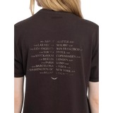 ZADIG & VOLTAIRE M T-SHIRT Zadig & Voltaire Edwin T-Shirt Donkerbruin - Match Laren