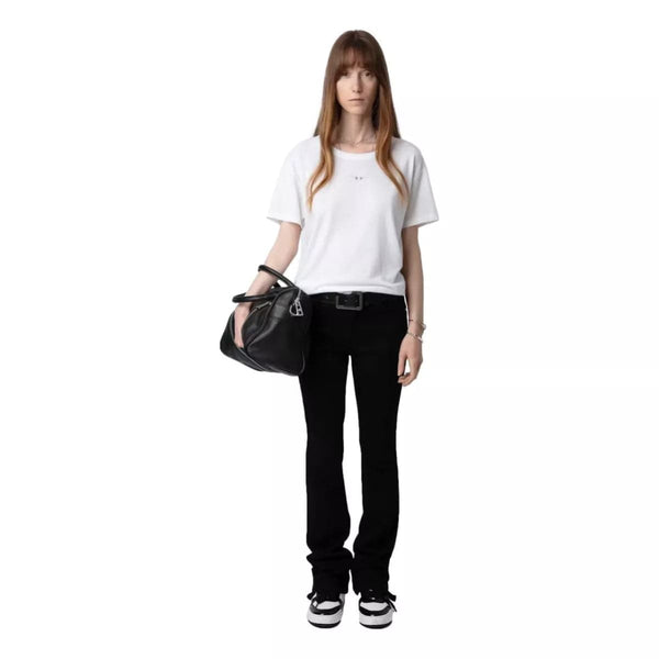 ZADIG & VOLTAIRE Zadig & Voltaire Marta Diamante Wings T-shirt wit - Match Laren