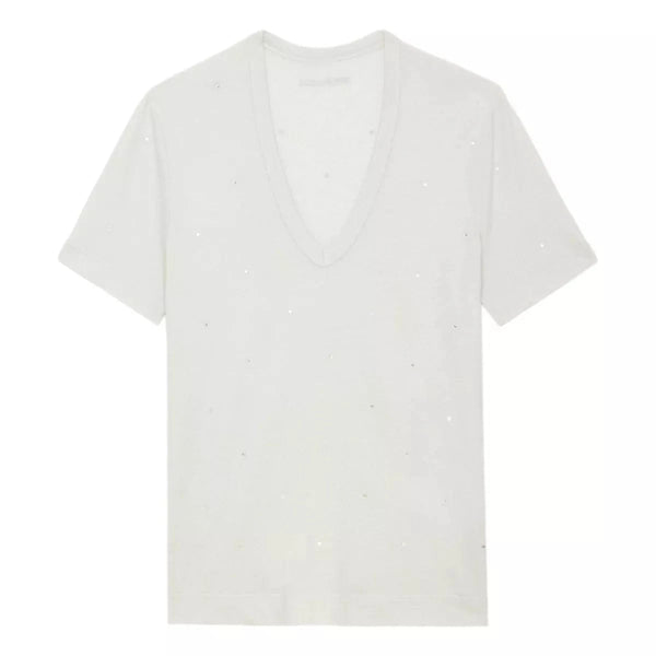 ZADIG & VOLTAIRE M T-SHIRT Zadig & Voltaire Shirt Wassa Diamanten - Match Laren