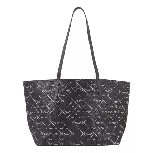 ZADIG & VOLTAIRE M TAS ONE / ZWART COMBI Zadig & Voltaire Monogram Shopper - Match Laren
