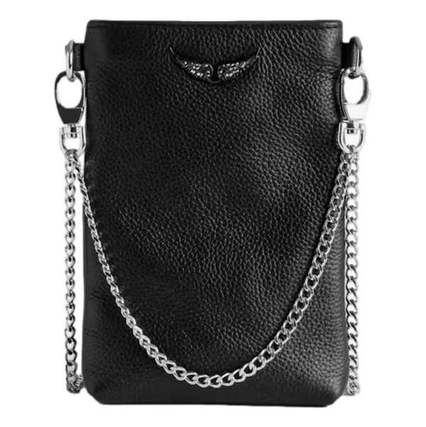 ZADIG & VOLTAIRE M TAS ONE / ZWART Zadig & Voltaire Rock Telefoontasje Zwart - Match Laren