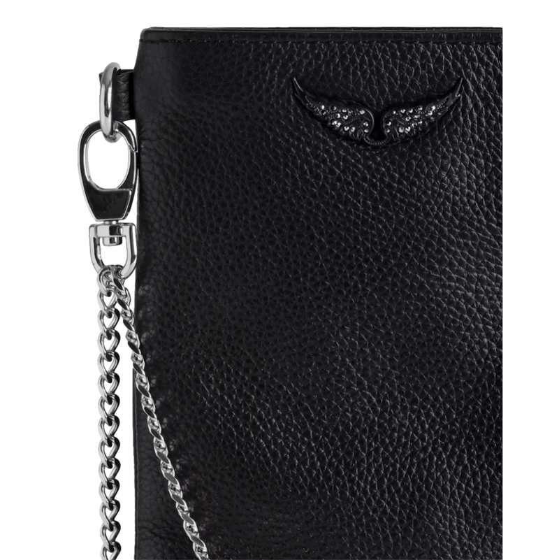 ZADIG & VOLTAIRE M TAS ONE / ZWART Zadig & Voltaire Rock Telefoontasje Zwart - Match Laren