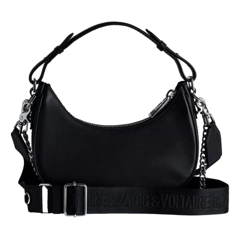 ZADIG & VOLTAIRE M TAS ONE / ZWART ZADIG & VOLTAIRE Tas Moonrock Grained - Match Laren