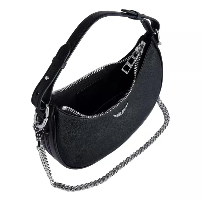 ZADIG & VOLTAIRE M TAS ONE / ZWART ZADIG & VOLTAIRE Tas Moonrock Grained - Match Laren