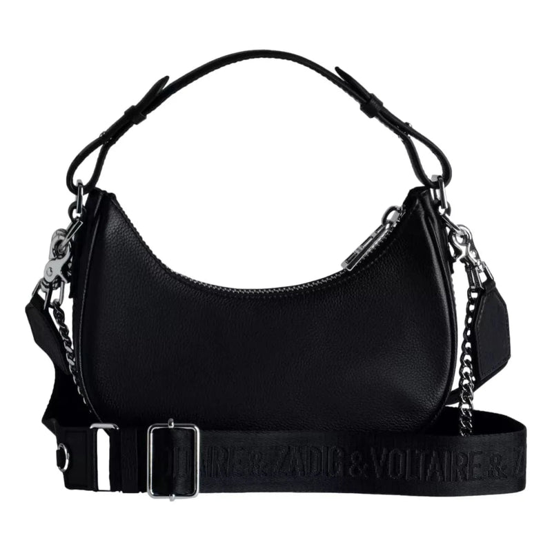 ZADIG & VOLTAIRE M TAS ONE / ZWART ZADIG & VOLTAIRE Tas Moonrock Grained - Match Laren