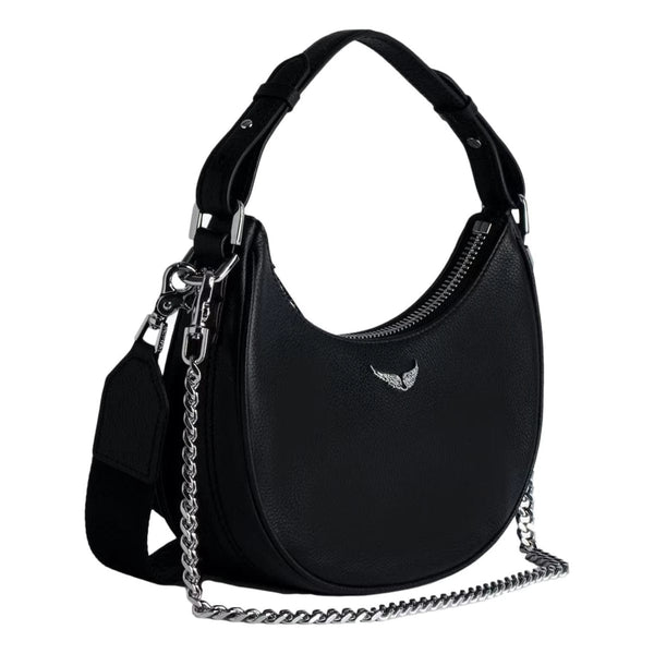 ZADIG & VOLTAIRE M TAS ONE / ZWART ZADIG & VOLTAIRE Tas Moonrock Grained - Match Laren