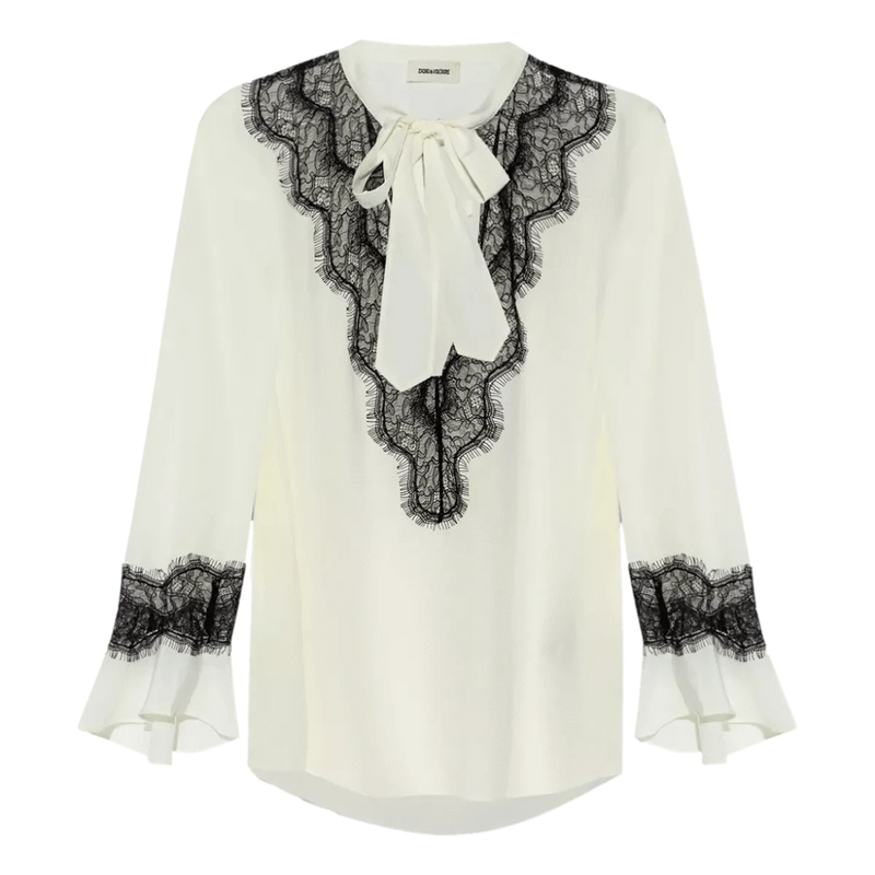 ZADIG & VOLTAIRE M TOP Zadig & Voltaire Tuan Topje Off White - Match Laren