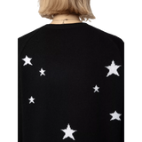 ZADIG & VOLTAIRE M VEST Zadig & Voltaire Mirka Vest Zwart Met Sterren - Match Laren