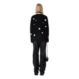 ZADIG & VOLTAIRE M VEST Zadig & Voltaire Mirka Vest Zwart Met Sterren - Match Laren