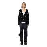 ZADIG & VOLTAIRE M VEST Zadig & Voltaire Mirka Vest Zwart Met Sterren - Match Laren