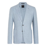 ZEGNA M BLAZER Zegna Blazer Crossover Lichtblauw - Match Laren